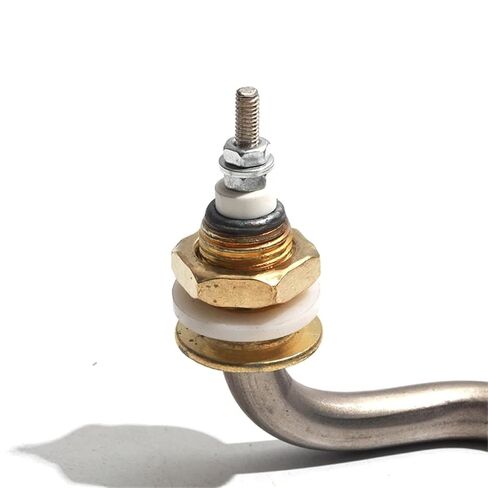 Fermentation Oven Heating Tube Thread 16mm Electric Rod 220V 1.5KW Stainless Steel/Copper 1pc(Silver) in Kuwait