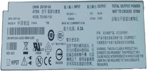1 قطعة PSU ل 1950 670 واط امدادات الطاقة Z670P-00 D670P-S0 7001050-Y100 DPS-670CB A HY104 HY105 UX459 A670P-00 in Kuwait