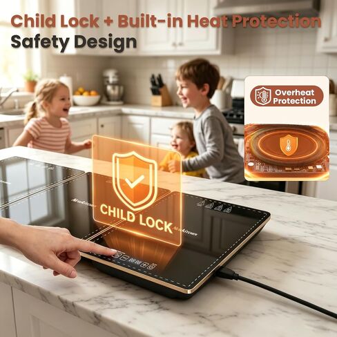 صينية تسخين كهربائية من NEWKITCHEN، سخانات طعام معيارية 4 في 1 لبوفيه الحفلات، حصيرة تدفئة طويلة جدًا مقاس 35 بوصة × 15 بوصة للطعام مع حقيبة تخزين، درجة حرارة ومؤقت قابلان للتعديل، وسادات ساخنة للمطبخ، أسود in Kuwait