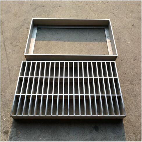 Heavy Duty 304 Stainless Steel Drain Cover Kit - Durable Channel Grate for Driveways & Construction Sites, Corrosion Resistant, Easy Installation, Premium Quality in Kuwait
