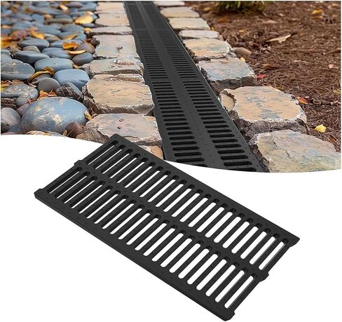 Durable Polymer Rainwater Cover for Indoor & Outdoor Use - 50x30x4cm, Ideal for Household & Commercial Drainage Solutions, Weather-Resistant, Easy Installation in Kuwait