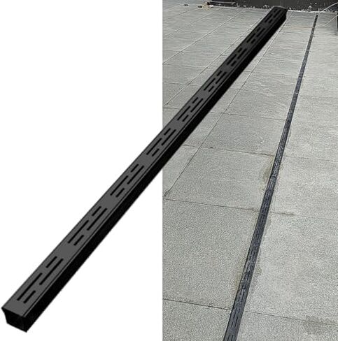 Durable Stainless Steel Drain Grate Cover - Efficient Water Drainage System for Driveways & Yards, Heavy-Duty, Rust-Resistant, Ideal for Outdoor Use in Kuwait