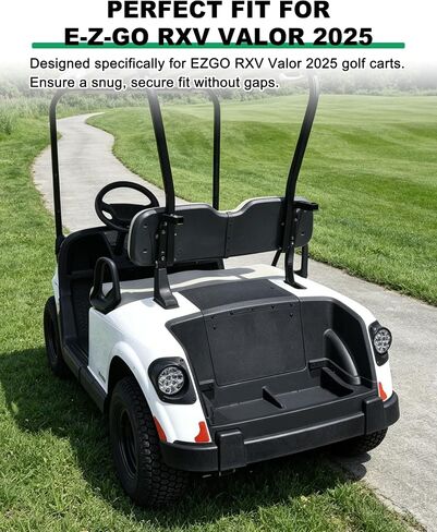 بطانة Bagwell الخلفية لملحقات E-Z-GO RXV Valor 2025، صندوق تخزين حقيبة صندوق حماية تخزين بطانة جيدة لعربة الجولف EZGO RXV Valor in Kuwait