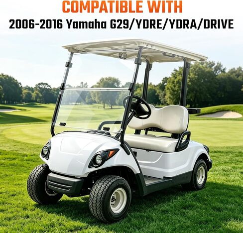 سجادة أرضية عربة الجولف من كلوبرالي مع مسامير لعربة الجولف الكهربائية والغاز 2006-2016 Yamaha G29/YDRA/DRIVE، OEM #JW1-K8233-10، 90269-09003 in Kuwait