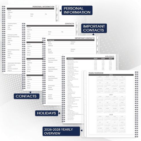 2025-2030 Monthly Planner/Calendar - Jul 2025 - Jun 2030, 5 Year Planner with Tabs, 6.4" x 8.5", 60 Monthly Calendar, Two-Side Pocket, 9 Notes Pages, Suitable for Long-Term Planning - Green in Saudi Arabia
