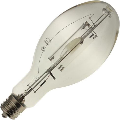 MPI400W/BU - مصباح HID هاليد معدني بقدرة 400 وات، قاعدة EX39، لمبة شفافة BT37، لمبة إضاءة بديلة بديلة للتفريغ عالي الكثافة بقدرة 3800 كلفن in Kuwait