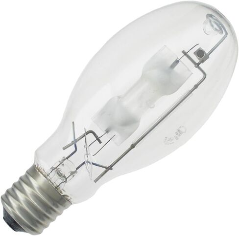 بديل لمصباح GE 72885 MVR400/HOR/ED28/PA - مصباح HID هاليد معدني 400 وات، قاعدة E39 Mogul، لمبة ED28 متعددة البخار، لمبة إضاءة بديلة صناعية ذات تفريغ عالي الكثافة، موضع حرق أفقي in Kuwait