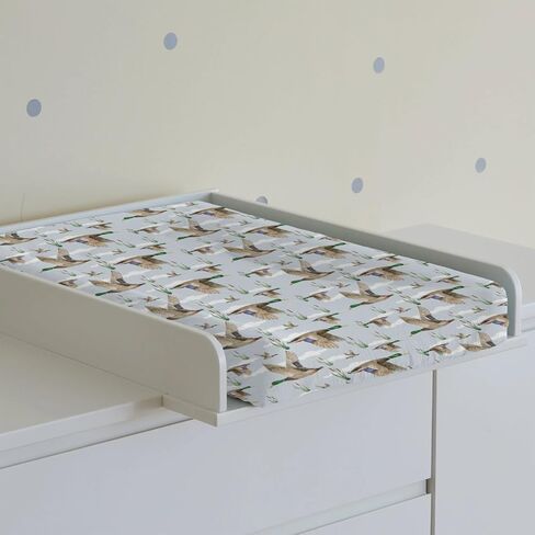Changing Pad Cover for Baby Girls Boys, 32"/34" x 16" Safe Snug Diaper Change Table Pad Covers, Soft Stretchy Changing Pad Sheets Duck Hunting Mallard Hunter Theme Nursery Decor in Saudi Arabia