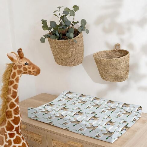 Changing Pad Cover for Baby Girls Boys, 32"/34" x 16" Safe Snug Diaper Change Table Pad Covers, Soft Stretchy Changing Pad Sheets Duck Hunting Mallard Hunter Theme Nursery Decor in Saudi Arabia