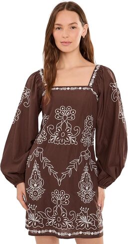 Adrianna Papell Womens Embroidered Dress in Kuwait
