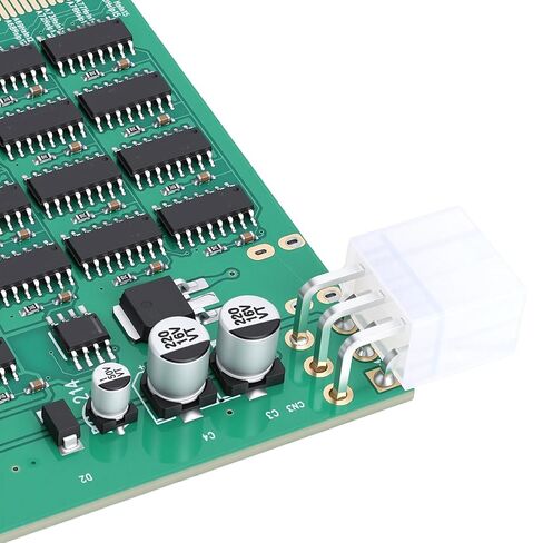 بطاقة اختبار PCIe 16X، جهاز اختبار تشخيص اللوحة الأم بفتحة PCI Express مع ضوء LED، ودعم مصدر الطاقة من النوع C ومدخل تيار مستمر 12 فولت لإصلاح الكمبيوتر المكتبي in Kuwait