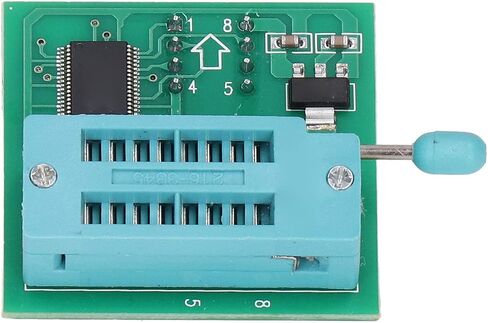 Fafeicy SPI Flash Programmer USB BIOS Chip Programmer ABS مجموعة EEPROM عالية السرعة لسلسلة 24 25 93 اختبار الرقائق المحمولة وإصلاح لوحة الدوائر in Kuwait