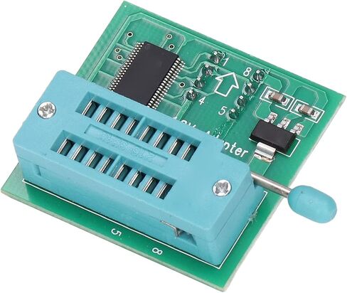 Fafeicy SPI Flash Programmer USB BIOS Chip Programmer ABS مجموعة EEPROM عالية السرعة لسلسلة 24 25 93 اختبار الرقائق المحمولة وإصلاح لوحة الدوائر in Kuwait