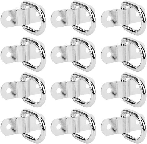 Aramox D Ring Anchor Hooks, 1200LB Heavy Duty Lashing Rings for Trailers Trucks RVs Campers ATVs in Saudi Arabia
