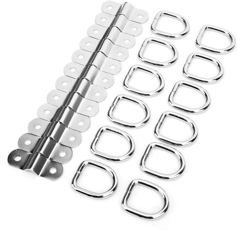 Aramox D Ring Anchor Hooks, 1200LB Heavy Duty Lashing Rings for Trailers Trucks RVs Campers ATVs in Saudi Arabia