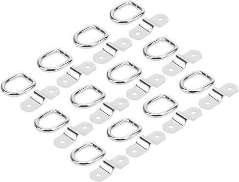 Aramox D Ring Anchor Hooks, 1200LB Heavy Duty Lashing Rings for Trailers Trucks RVs Campers ATVs in Saudi Arabia