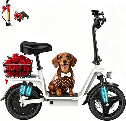INSDRGN Peak 1800W Motor Electric Scooter with Seat for Adults, 42 Miles Range eScooter, 48V 16Ah Li Battery, 20MPH Foldable Commuter E-Scooter with Basket, Max 330LBS, UL2272 Certified, C14 MAX in Kuwait