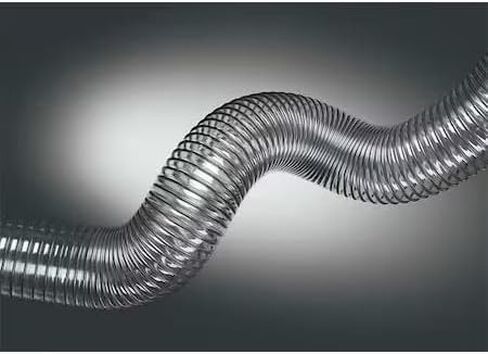 0390-0250-0001 Compatible with Hi-Tech for Duravent Ducting Hose, 2-1/2 In. Id, 25 Ft. L, PVC in Saudi Arabia