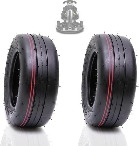 2 قطعة 80/60-5 إطارات دون أنابيب الإطارات لايحتاج ل GO-KART الذهاب كارت سباق كهربائي سيارة صغيرة استبدال عجلة لا أنبوب سميكة المطاط الإطارات ريم in Kuwait