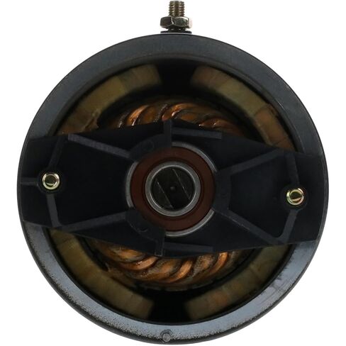 RAREELECTRICAL 12V محرك المضخة الهيدروليكية CCW متوافق مع وحدة طاقة الباب الخلفي محمل كروي مزدوج عمود مشقوق Mmw4001 Mmw4002 Mmw4002s Mmy4001a in Kuwait