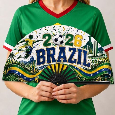 2026 كأس العالم لكرة القدم مروحة اليد قابلة للطي - مراوح كأس العالم لكرة القدم القابلة للطي ليوم لعبة كرة القدم، والأحداث الرياضية، والحفلات الخارجية، وأساسيات يوم لعبة كرة القدم لعشاق كرة القدم in Kuwait
