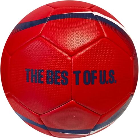 كرة قدم Icon Sports مرخصة رسميًا من اتحاد كرة القدم الأمريكي USMNT مقاس 5 - أحمر فيكتوري in Kuwait
