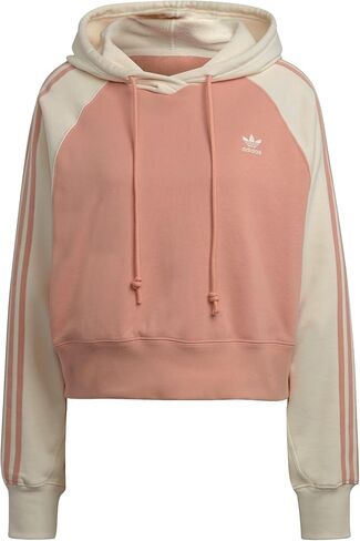 هودي نسائي من adidas Originals مصنوع من القطن المقصوص من قماش تيري الفرنسي in Kuwait