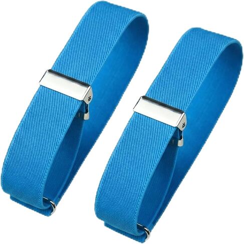 Sleeve Garters Elastic Adjustable Armband Non Slip Shirt Garter Sleeve Holders Easy to Use in Kuwait