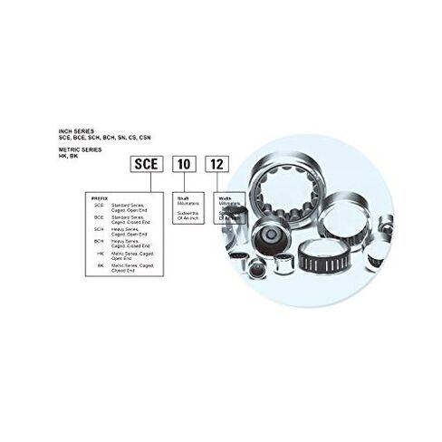 محامل إبرة الأسطوانة SCE1010 محمل ذو بكرات إبرية تحمل كأس مسحوب محامل إبرة B1010 BA1010Z SCE 1010 تحمل 15.8820.6415.88 مم محامل in Kuwait