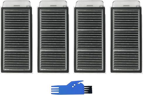 Replacement Filters 4Pack, Compatible with Dreame X50 Ultra Complete, X50 Master, L50 Pro Ultra, L40S Pro Ultra, S40 Enhanced Edition, X40 Pro Enhanced, X40 Plus, for Mova V50 Ultra Robot Vacuum in Kuwait