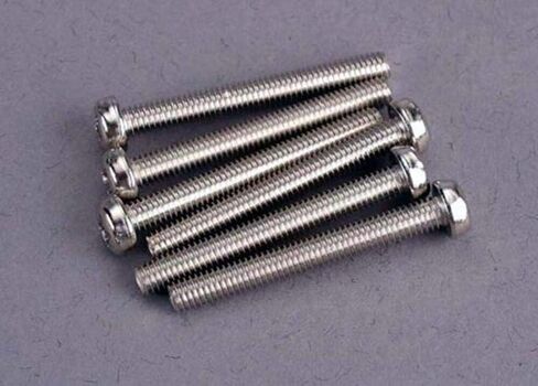 Traxxas 2569" Roundhead Machine Screw Model Car Parts, 0, 3 x 25 mm in Saudi Arabia