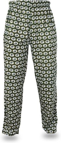 Zubaz Men's NFL All-Over Logo Comfy Pant, Green Bay Packers, X-Large in Kuwait