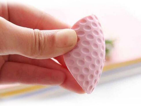 Rengue Self Adhesive Doorknob Wall Protector, Rubber Golf Ball Styling Corner Guard with Peel and Stick Design, for Door Handle Bumper to Prevent Wall Damage in Kuwait