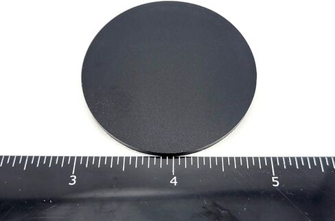 2" Round Silicone Rubber Bumper Feet 1/8" Thick Adhesive Backed Pads for Equipment Appliances and Furniture Non Slip Waterproof Spacers (12 Pack) in Kuwait