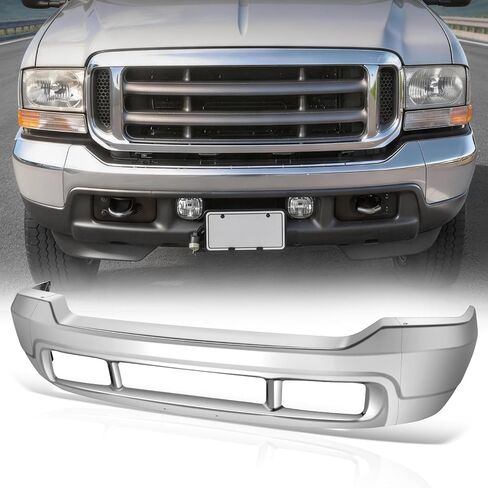 شريط الوجه الأمامي للسلالة التلقائية متوافق مع 2000-2004 فورد F-250 F-350 Super Duty ، FO1002365 ، الطلاء لتتناسب مع الأسود in Kuwait