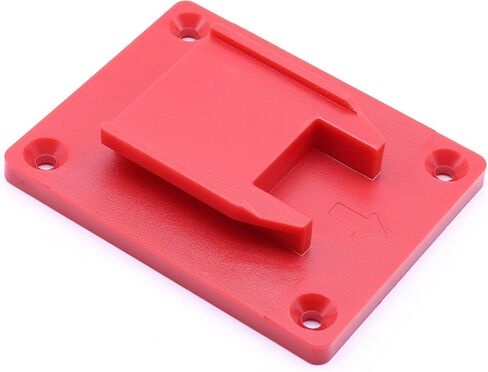 20 Pack Battery Holders Tool Holders for Milwaukee M18 18V Drill,10pcs Tool Hangers and 10pcs Battery Organizer Wall Mount(Red,70pcs Screws) in Kuwait