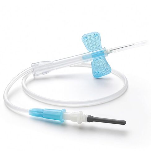 100 Sets 23Ga x 3/4" (19mm), 12'' (30cm) Tube, Luer Adpt, Industrial Lab Supplies Dispensing Accessory, Individually Packaged in Kuwait