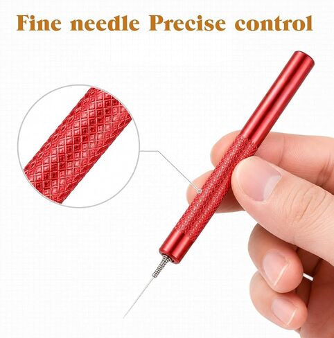 3 PCS Precision Glue Applicator Mini Metal Glue Applicator Needle for Adhesive Dispensing Stainless Steel Professional Pin Needle Miniature Detail Tool for Model Building No Reservoir in Kuwait