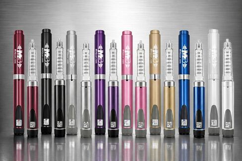 M3Gear - Metal Reusable Peptide Injection Pen - 6 Piece Kit - (Gold) in Saudi Arabia
