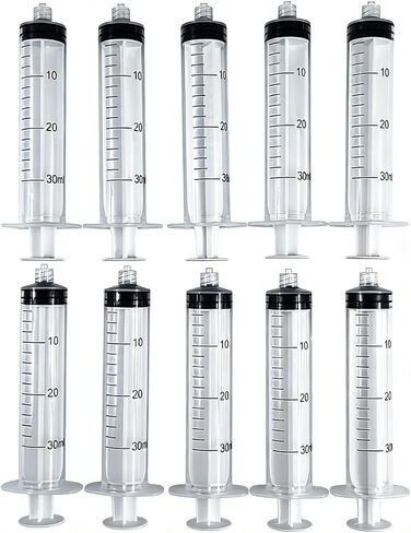 Glue Syringes 10 Pcs, 1 fl oz (30mL) | Perfect for Arts, Crafts & DIY Projects in Kuwait