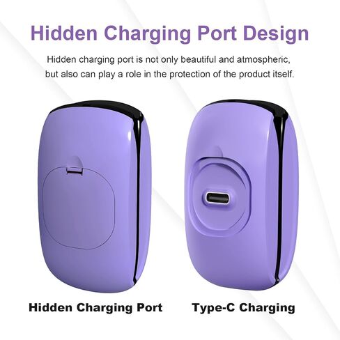 Rechargeable Pulse Oximeter, oximeter with Respiratory, Respiration Rate Monitor, SpO2 PI Monitoring Devices, oxygen monitor fingertip for Sports Aviation Use Only (Purple) in Kuwait