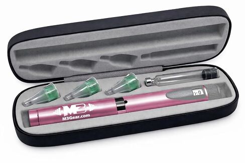 M3Gear - Metal Reusable Peptide Injection Pen - 6 Piece Kit - (Gold) in Kuwait