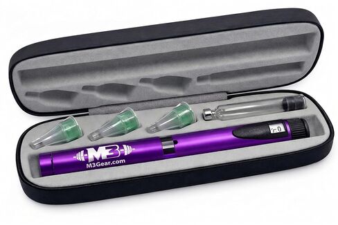M3Gear - Metal Reusable Peptide Injection Pen - 6 Piece Kit - (Gold) in Saudi Arabia