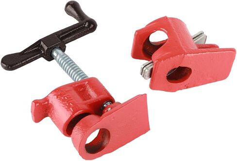 1/2 Inch Heavy Duty Uniform Strength Woodworking Metal Plastic Clamping Clamp for Wood Bonding Pipe Clamping (Heavy-duty) in Kuwait