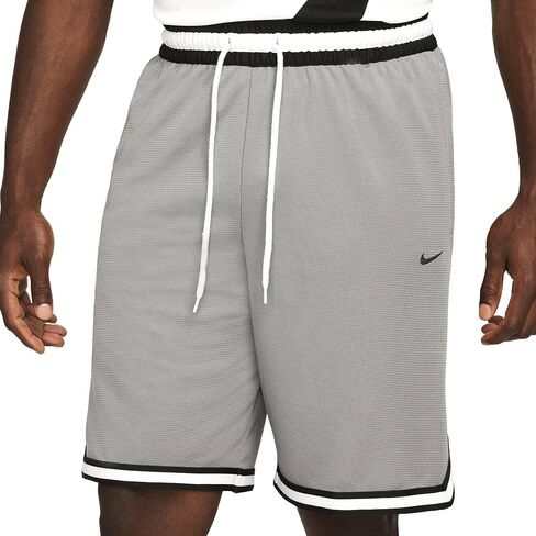 شورت كرة السلة Nike Dri-FIT DNA للرجال مقاس 10 بوصات (رمادي داكن/أسود، DH7160-065) مقاس X-Large in Kuwait