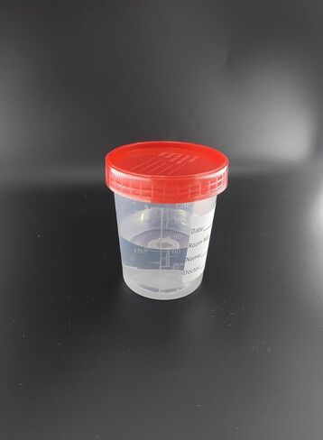 20Pcs 4oz/120ml Disposable Specimen Cups,Each Disposable Specimen Cup has a Tight-Fitting Screw Cap,Used to Collect Liquid, Solid or Powder specimens. in Kuwait