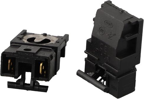 FABULETTA كهربائي لمفتاح ترموستات الغلاية TM-XD-3 13A 250V تحكم تلقائي سريع في إيقاف التشغيل لإصلاح أجهزة المطبخ، قطع غيار من البلاستيك الأسود والنحاس قطعتان in Kuwait
