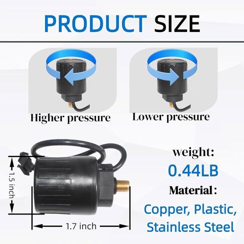 249005 Pressure Regulating Valve Replaces for Graco 390 Parts, Compatible with Graco 190, 210, 390, 390PC, ProX7 Airless Paint Sprayer Pressure Regulator Control Part in Kuwait
