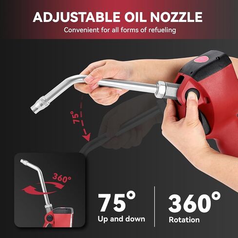فوهة عداد صمام التحكم الرقمي في الزيت من Poafamx، 10GPM/35LPM مسدس زيت هوائي شديد التحمل، 7-725 رطل لكل بوصة مربعة 0.5-50 بار فوهة زيت تشحيم عالية الدقة 1/2 بوصة مدخل NPT مع مقياس التدفق in Kuwait