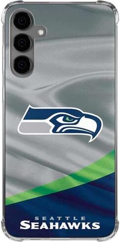 حافظة هاتف Skinit الشفافة متوافقة مع هاتف Galaxy S24 Plus - تصميم مرخص رسميًا من NFL Seattle Seahawks in Kuwait
